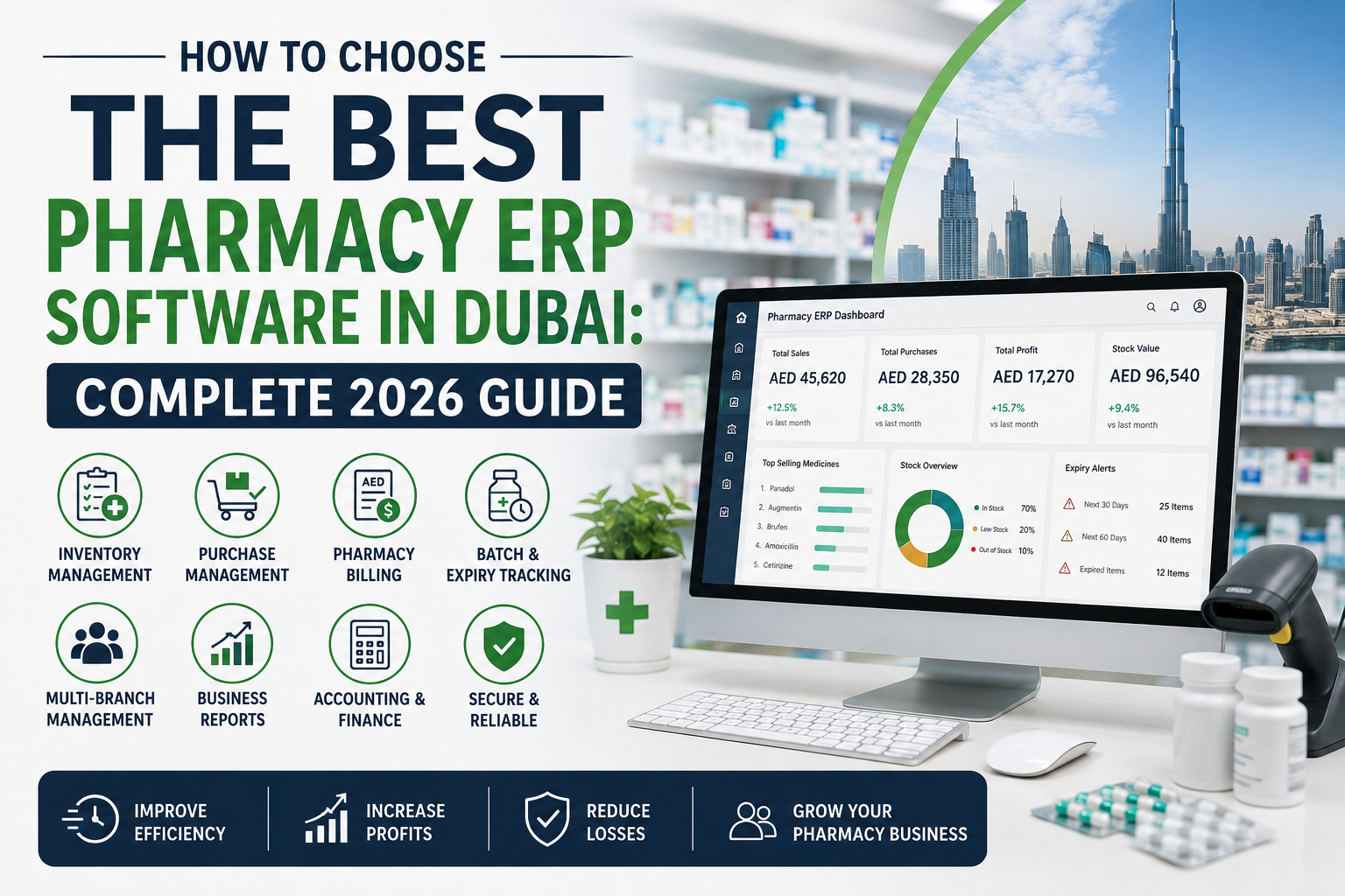 How to Choose the Best Pharmacy ERP Software in Dubai: Complete 2026 Guide